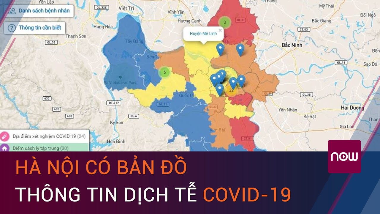 Hà Nội có bản đồ thông tin dịch tễ Covid-19 | VTC Now